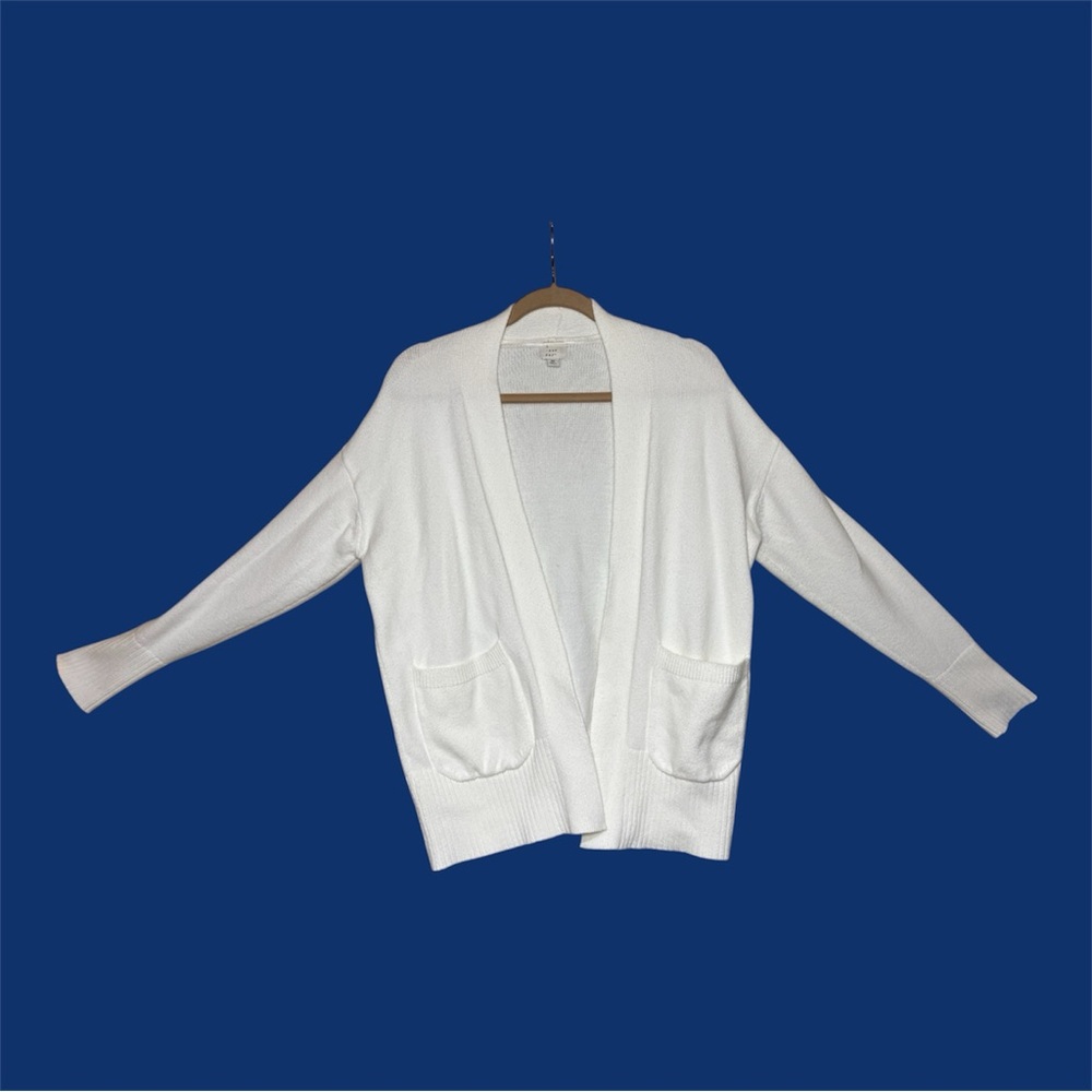 Women's Beige Cardigan Duster • Size XS